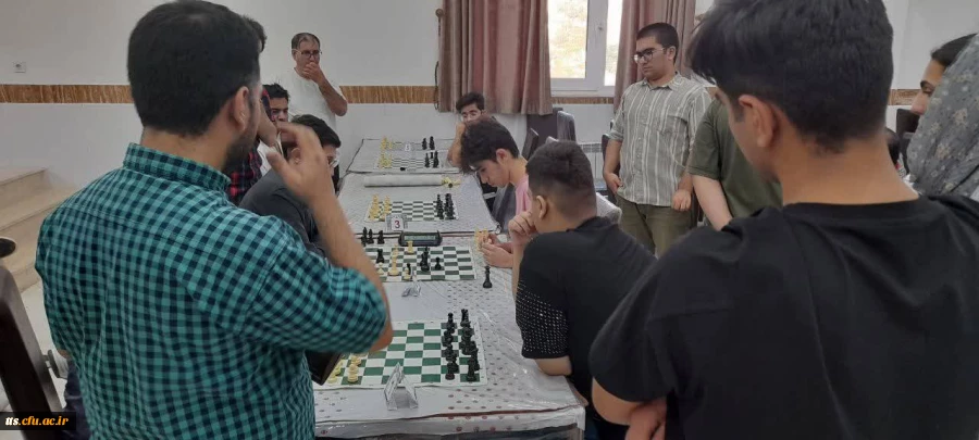 برگزاری مسابقات شطرنج، جام سربداران یادبود شهدای جنگ تحمیلی ۱۲ روزه در دانشگاه فرهنگیان سبزوار  2
