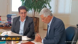 حضور ریاست دانشگاه فرهنگیان سبزوار در اداره امور مالیاتی این شهرستان
 2