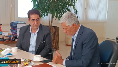 حضور ریاست دانشگاه فرهنگیان سبزوار در اداره امور مالیاتی این شهرستان
