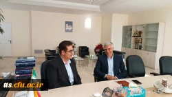 حضور ریاست دانشگاه فرهنگیان سبزوار در اداره امور مالیاتی این شهرستان
 4