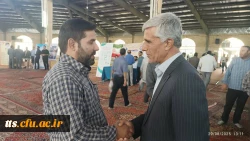 برپایی میز خدمت دانشگاه فرهنگیان سبزوار به مناسب گرامیداشت هفته دولت و یاد و خاطره شهیدان رجائی، باهنر و شهید خدمت شهید رئیسی عزیز 4