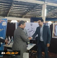 حضور دکتر قربانی معاون محترم استاندار و فرماندار ویژه شهرستان سبزوار و هیات همراه در جایگاه میز خدمت دانشگاه فرهنگیان این شهرستان  2