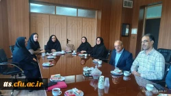 حضور سرگروه های آموزشی مقطع متوسطه دوم شهرستان سبزوار و تبادل نظر برای ارتقای امور آموزشی واحد خواهران 2