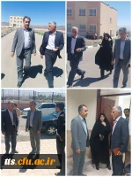 حضور معاون محترم هماهنگی و رئیس اداره نظارت و ارزیابی مدیریت امور پردیس های استان خراسان رضوی در دانشگاه فرهنگیان سبزوار
 2