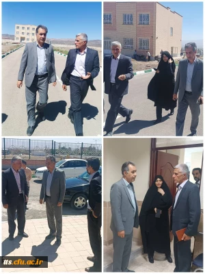 حضور معاون محترم هماهنگی و رئیس اداره نظارت و ارزیابی مدیریت امور پردیس های استان خراسان رضوی در دانشگاه فرهنگیان سبزوار
