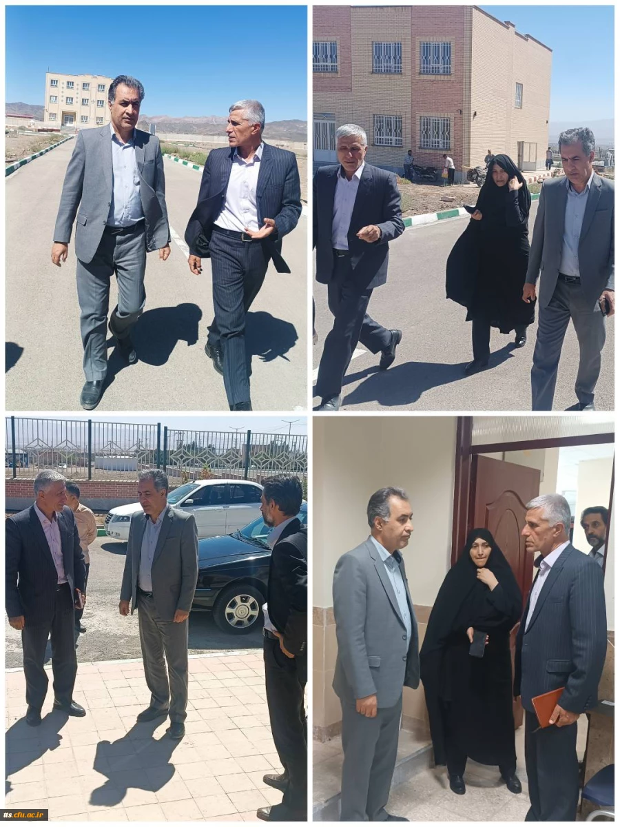 حضور معاون محترم هماهنگی و رئیس اداره نظارت و ارزیابی مدیریت امور پردیس های استان خراسان رضوی در دانشگاه فرهنگیان سبزوار
 2