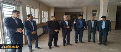 حضور دکتر قربانی، معاون محترم استاندار و فرماندار ویژه شهرستان سبزوار در مرکز خواهران دانشگاه فرهنگیان این شهرستان