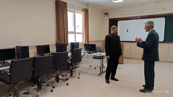 حضور دکتر قربانی، معاون محترم استاندار و فرماندار ویژه شهرستان سبزوار در مرکز خواهران دانشگاه فرهنگیان این شهرستان 4