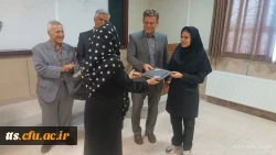 تجهیز و نام گذاری کلاس درس در دانشگاه فرهنگیان سبزوار به نام سرکار خانم سیما غفورنیا؛ تجلی فرهنگ کار خیر و ایثار 2