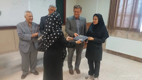 تجهیز و نام گذاری کلاس درس در دانشگاه فرهنگیان سبزوار به نام سرکار خانم سیما غفورنیا؛ تجلی فرهنگ کار خیر و ایثار 2