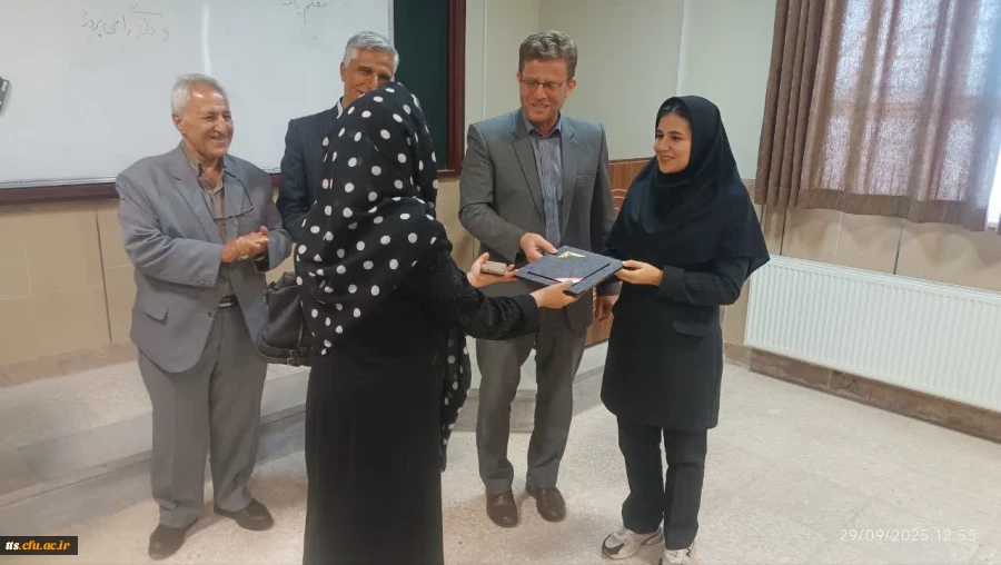 تجهیز و نام گذاری کلاس درس در دانشگاه فرهنگیان سبزوار به نام سرکار خانم سیما غفورنیا؛ تجلی فرهنگ کار خیر و ایثار 2