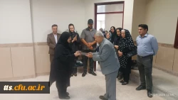 تجهیز و نام گذاری کلاس درس در دانشگاه فرهنگیان سبزوار به نام سرکار خانم سیما غفورنیا؛ تجلی فرهنگ کار خیر و ایثار 5