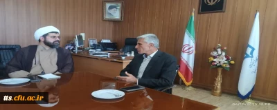 حضور مسئولان نهاد نمایندگی مقام معظم رهبری و امور دانشجویی دانشگاه فرهنگیان استان خراسان رضوی در مرکز علامه طباطبائی سبزوار