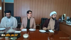 حضور مسئولان نهاد نمایندگی مقام معظم رهبری و امور دانشجویی دانشگاه فرهنگیان استان خراسان رضوی در مرکز علامه طباطبائی سبزوار 3