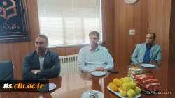 حضور مسئولان نهاد نمایندگی مقام معظم رهبری و امور دانشجویی دانشگاه فرهنگیان استان خراسان رضوی در مرکز علامه طباطبائی سبزوار 5