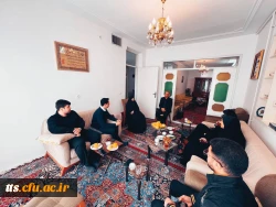 دیدار با خانواده شهید آزمون  2