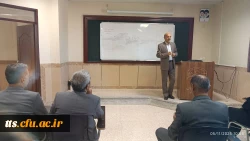 دکتر زارع، مدیرکل منابع انسانی دانشگاه فرهنگیان در کلاس درس دانشجومعلمان مراکز خواهران و برادران سبزوار
 2