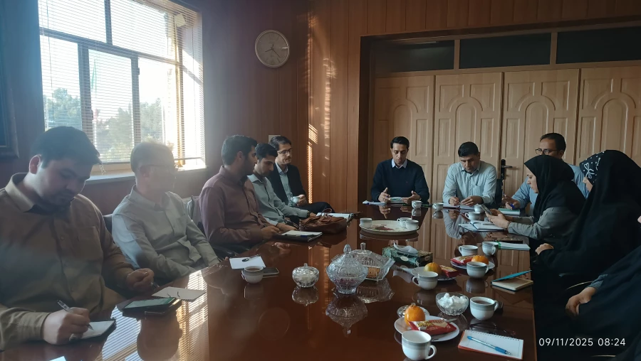 جلسه شورای فرهنگی برگزار گردید 5