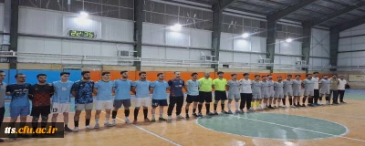 پایان لیگ مسابقات فوتسال دانشجویی دانشگاه فرهنگیان علامه طباطبائی سبزوار با قهرمانی تیم شهید سلیمانی 