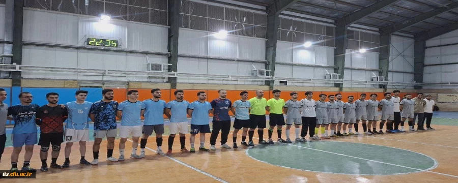 پایان لیگ مسابقات فوتسال دانشجویی دانشگاه فرهنگیان علامه طباطبائی سبزوار با قهرمانی تیم شهید سلیمانی  2