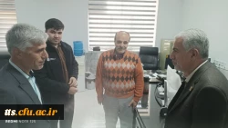 بازدید دکتر باقری و هیات همراه از مرکز برادران دانشگاه فرهنگیان علامه طباطبائی سبزوار 
 5