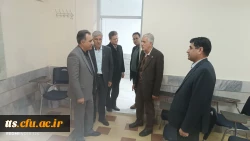 بازدید دکتر باقری و هیات همراه از مرکز برادران دانشگاه فرهنگیان علامه طباطبائی سبزوار 
 7