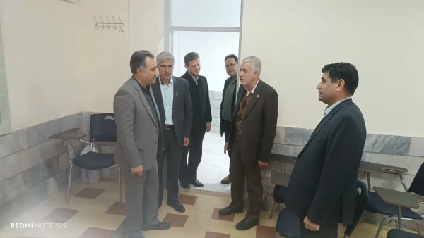 بازدید دکتر باقری و هیات همراه از مرکز برادران دانشگاه فرهنگیان علامه طباطبائی سبزوار 
 7