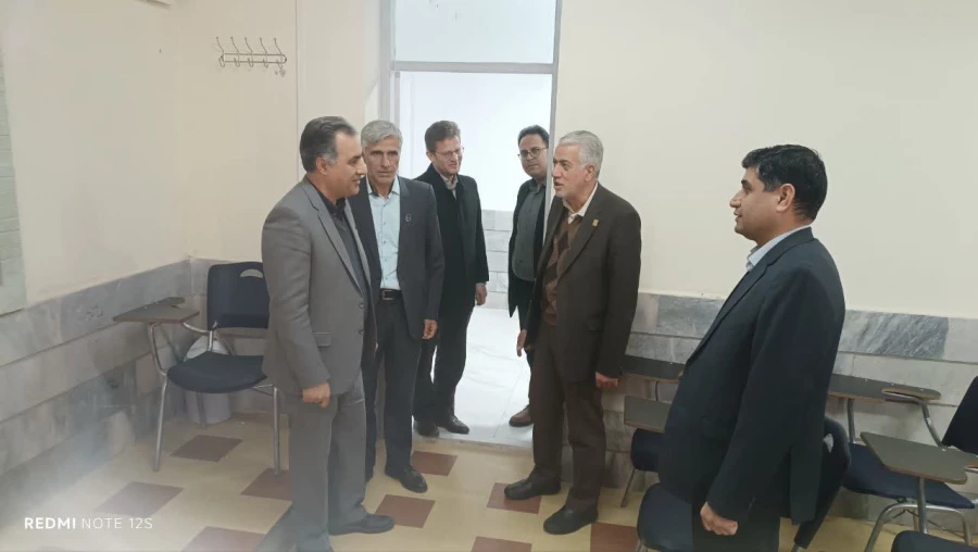 بازدید دکتر باقری و هیات همراه از مرکز برادران دانشگاه فرهنگیان علامه طباطبائی سبزوار 
 7