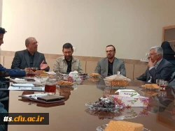 حضور ابراهیمی، معاون فرهنگی-تربیتی دانشگاه فرهنگیان، جلال دلقندی، مشاور وزیر در امور دانشگاه فرهنگیان و کاظم دلقندی، مشاور رئیس دانشگاه فرهنگیان در امور توسعه مدیریت و پشتیبانی و رئیس هیات تخلفات دانشگاه فرهنگیان در جمع دانشجومعلمان و کارکنان دانشگاه فرهن